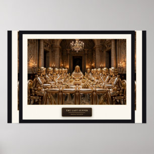 The Last Supper — Balloon Sculpture Poster