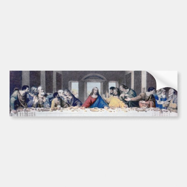 The Last Supper Bumper Sticker (Front)