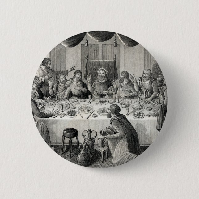 "The Last Supper" button (Front)