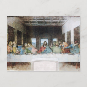The Last Supper by Da Vinci Postcard