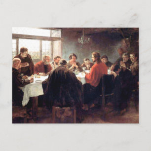 The Last Supper By Fritz Von Uhde 1886 Postcard