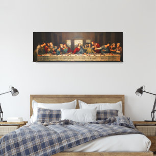 The Last Supper by Leonardo da Vinci Canvas Print