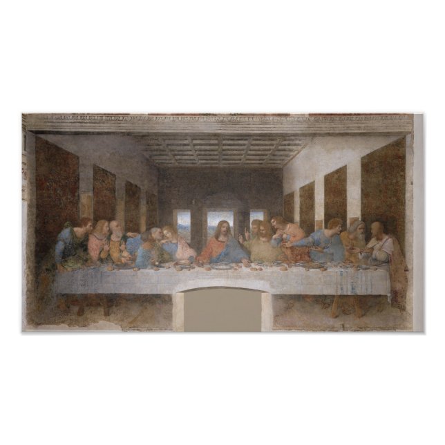 The Last Supper by Leonardo da Vinci Photo Print (Front)