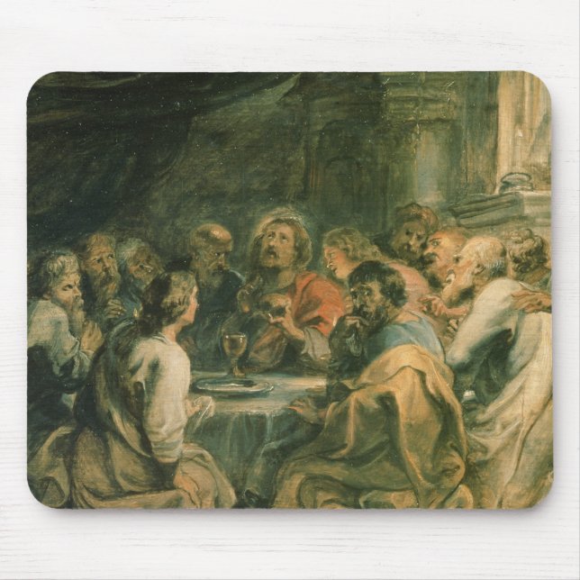 The Last Supper, c.1630-31 Mouse Mat (Front)