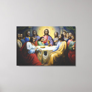 The Last Supper Canvas Print