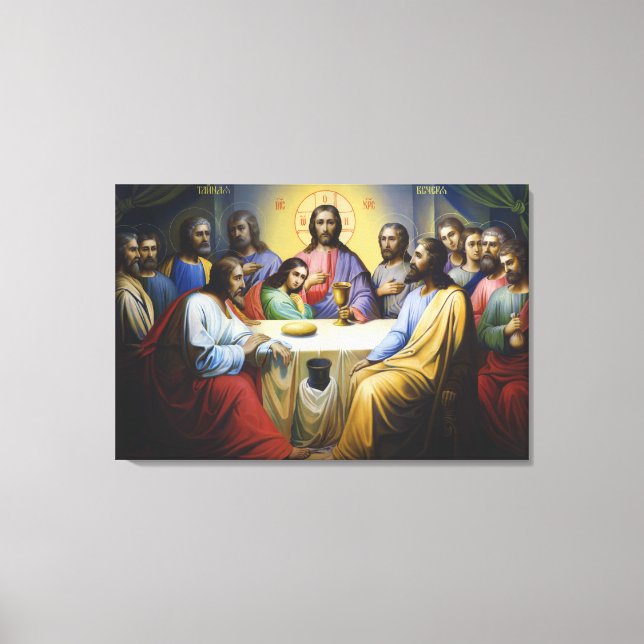 The Last Supper Canvas Print (Front)