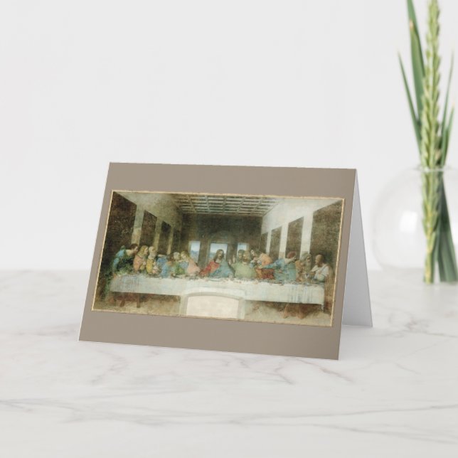 The Last Supper Card (Front)