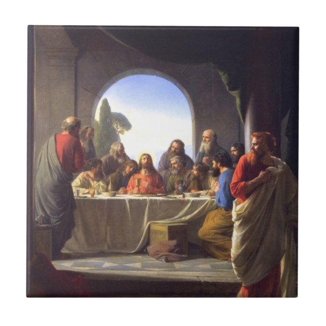 The Last Supper - Carl Bloch Tile (Front)