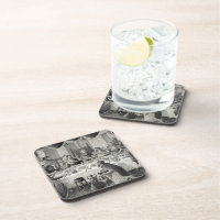 "The Last Supper" cork coaster