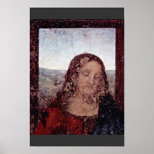 The Last Supper Detail By Leonardo Da Vinci Poster (Front)