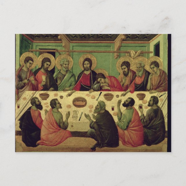 The Last Supper, from the Passion Altarpiece Postcard (Front)