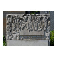The Last Supper Gravestone