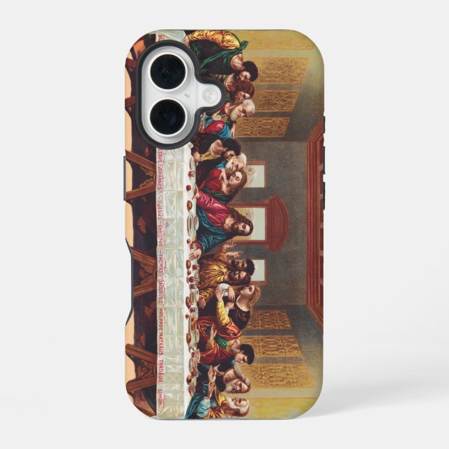 The Last Supper iPhone 16 Case (Back)