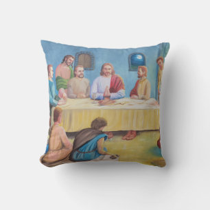 The Last Supper: Jesus and the Disciples Cushion