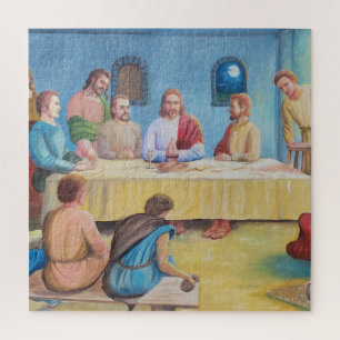 The Last Supper: Jesus and the Disciples Jigsaw Puzzle
