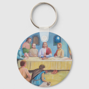 The Last Supper: Jesus and the Disciples Key Ring