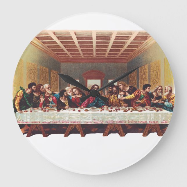 The Last Supper Large Clock (Front)