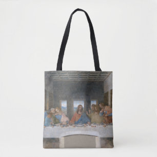 The Last Supper, Leonardo da Vinci, 1495-1498 Tote Bag