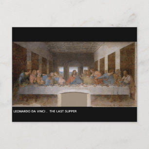 The Last Supper Leonardo Da Vinci Postcard