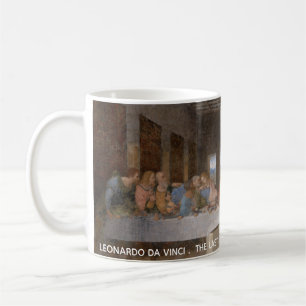 The Last Supper Leonardo Da Vinci Postcard Coffee Mug