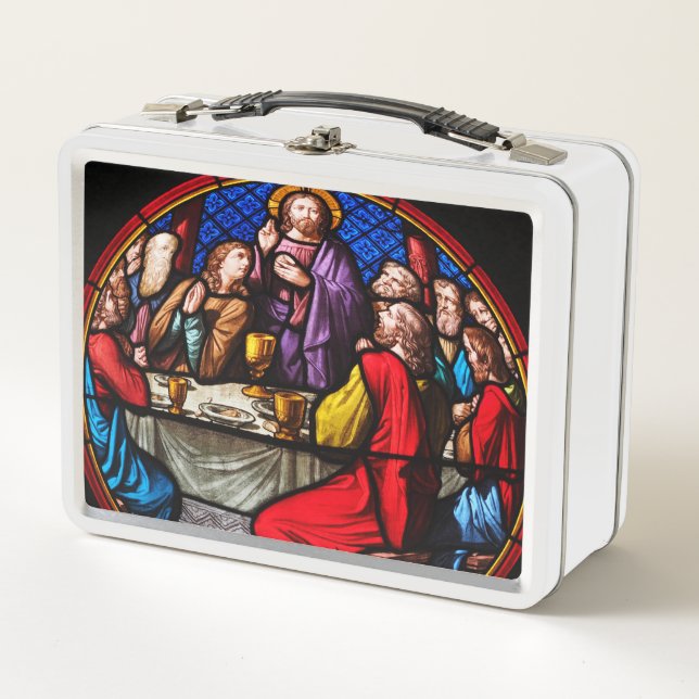 The last supper metal lunch box (Front)