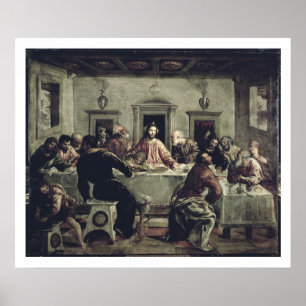 The Last Supper (oil on canvas) 2 Poster