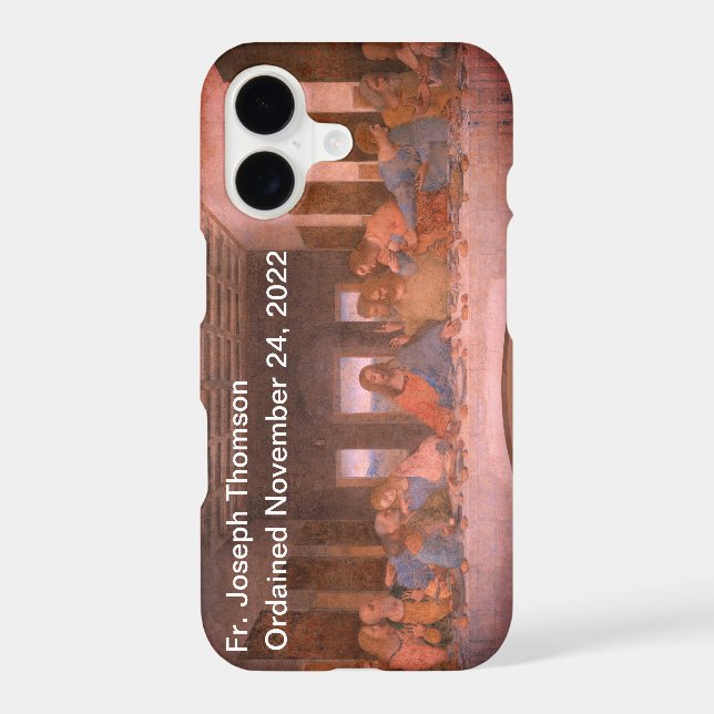 The Last Supper Ordination Gift (Back)