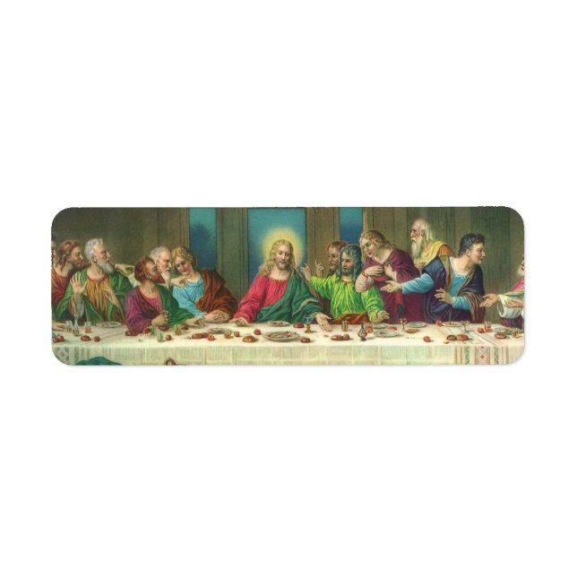 The Last Supper Originally by Leonardo da Vinci (Front)