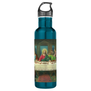 The Last Supper Originally by Leonardo da Vinci 710 Ml Water Bottle