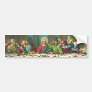 The Last Supper Originally by Leonardo da Vinci Bumper Sticker