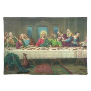 The Last Supper Originally by Leonardo da Vinci Placemat