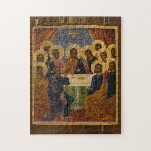 The Last Supper Orthodox Christian Icon Jigsaw Puzzle