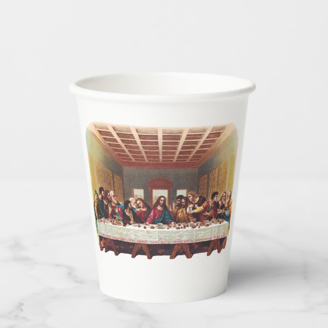 The Last Supper Paper Cups (Front)