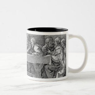The Last Supper, pub. 1523 Two-Tone Coffee Mug