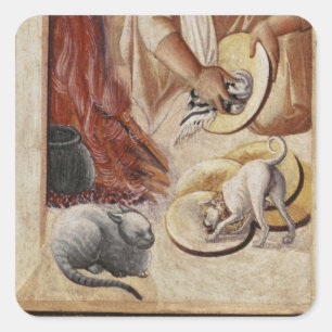 The Last Supper Square Sticker
