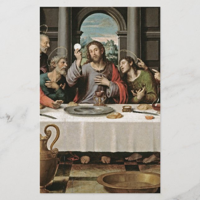 The Last Supper Stationery (Front)
