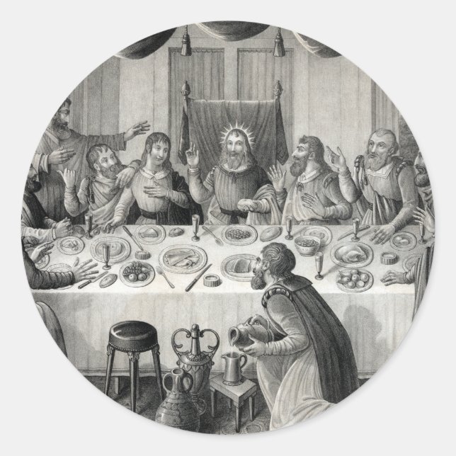 "The Last Supper" stickers (Front)