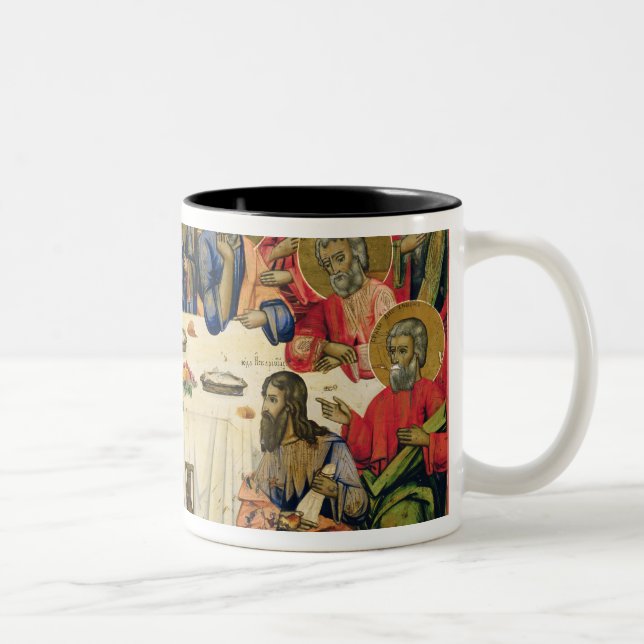 The Last Supper Two-Tone Coffee Mug (Right)