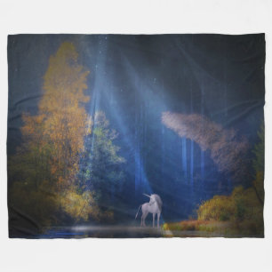 The Last Unicorn Fleece Blanket