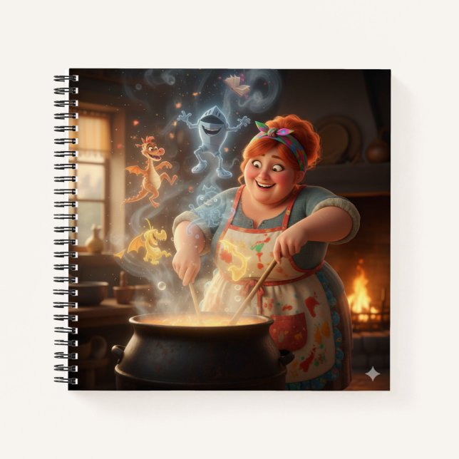 The Laughing Chef Notebook (Front)