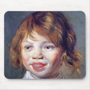 The Laughing Child Mouse Mat