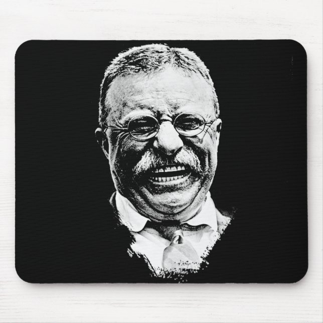 The Laughing Teddy Mouse Mat (Front)
