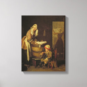 The Laundress Canvas Print