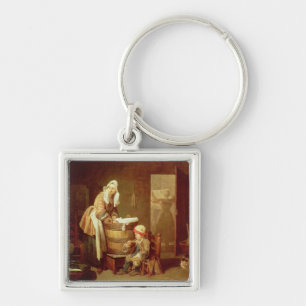 The Laundry Woman Key Ring