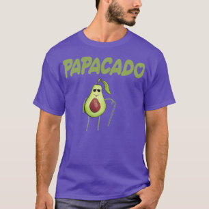 The Lauraceae Funny Papacado Dad amp Father gift f T-Shirt