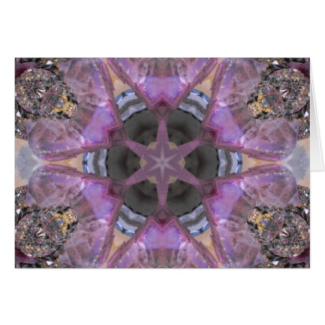 The Lavender Crystal Star Mandala (Front Horizontal)