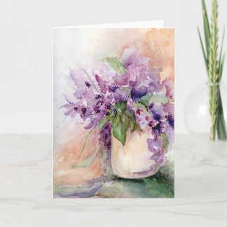The Lavender Jar Greeting Card