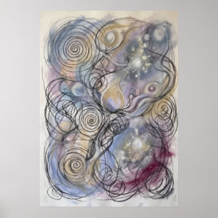 The Lavender Map of the Soul Wall Art