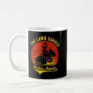 The Lawn Ranger Rides Again Vintage Coffee Mug