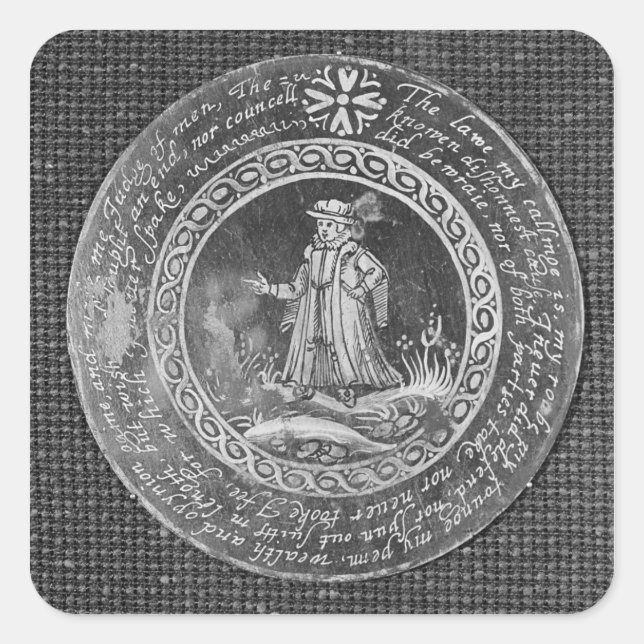 The Lawyer Square Sticker (Front)